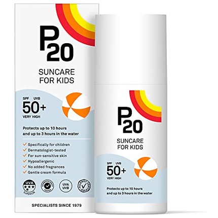 Солнцезащитный крем для детей Spf 50 с высокой водостойкостью, 200 мл, P20