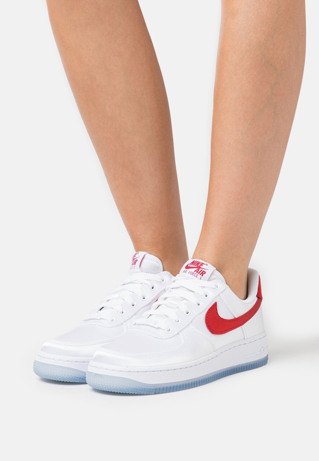 

Кроссовки Nike Air Force 1, белый / темно-красный, Красный;белый