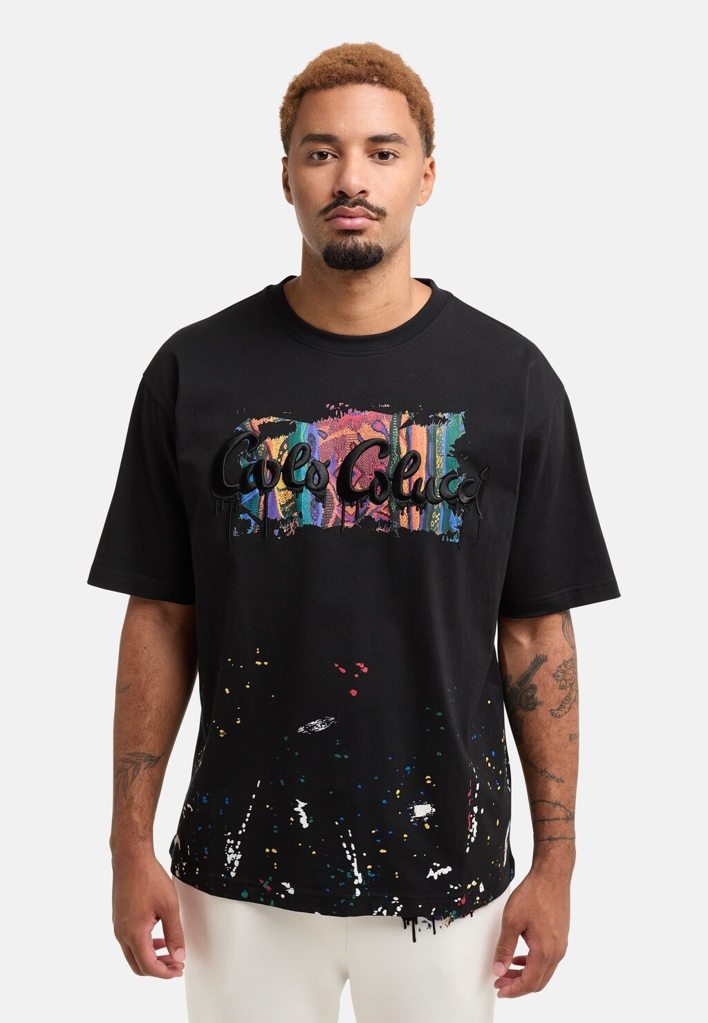 

Футболка с принтом Unisex Carlo Colucci, черный