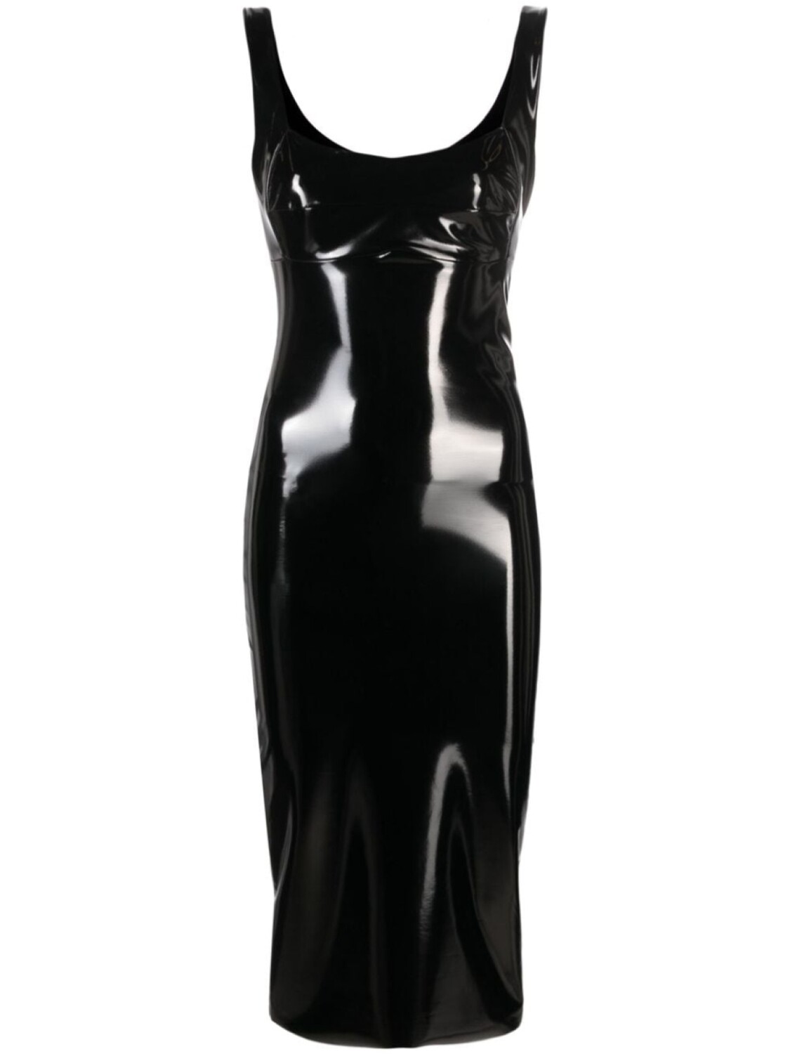 

Atu Body Couture платье миди из искусственной кожи, черный