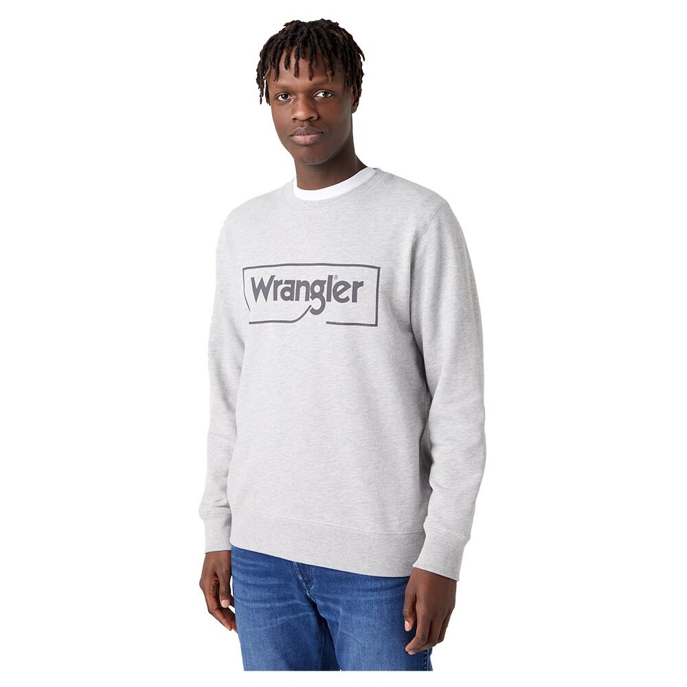 

Толстовка Wrangler Frame Logo, серый