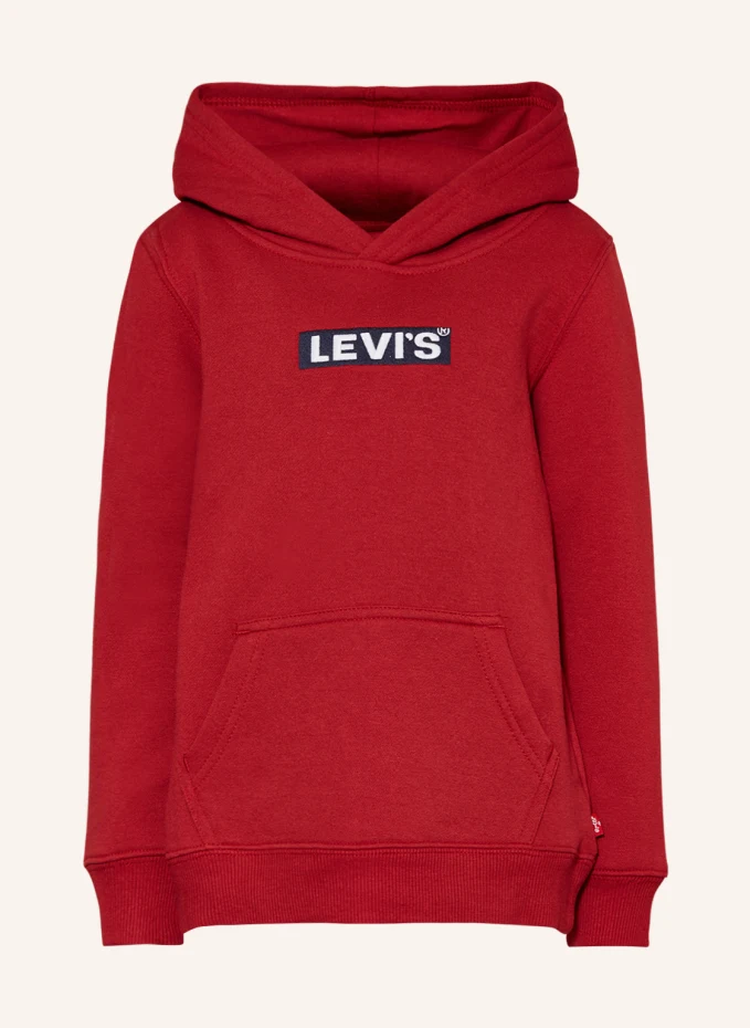 

Толстовка с капюшоном Levi's, красный