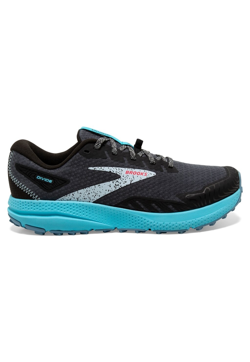 

Кроссовки для трейлраннинга DIVIDE 4 Brooks, цвет black ebony bluefish