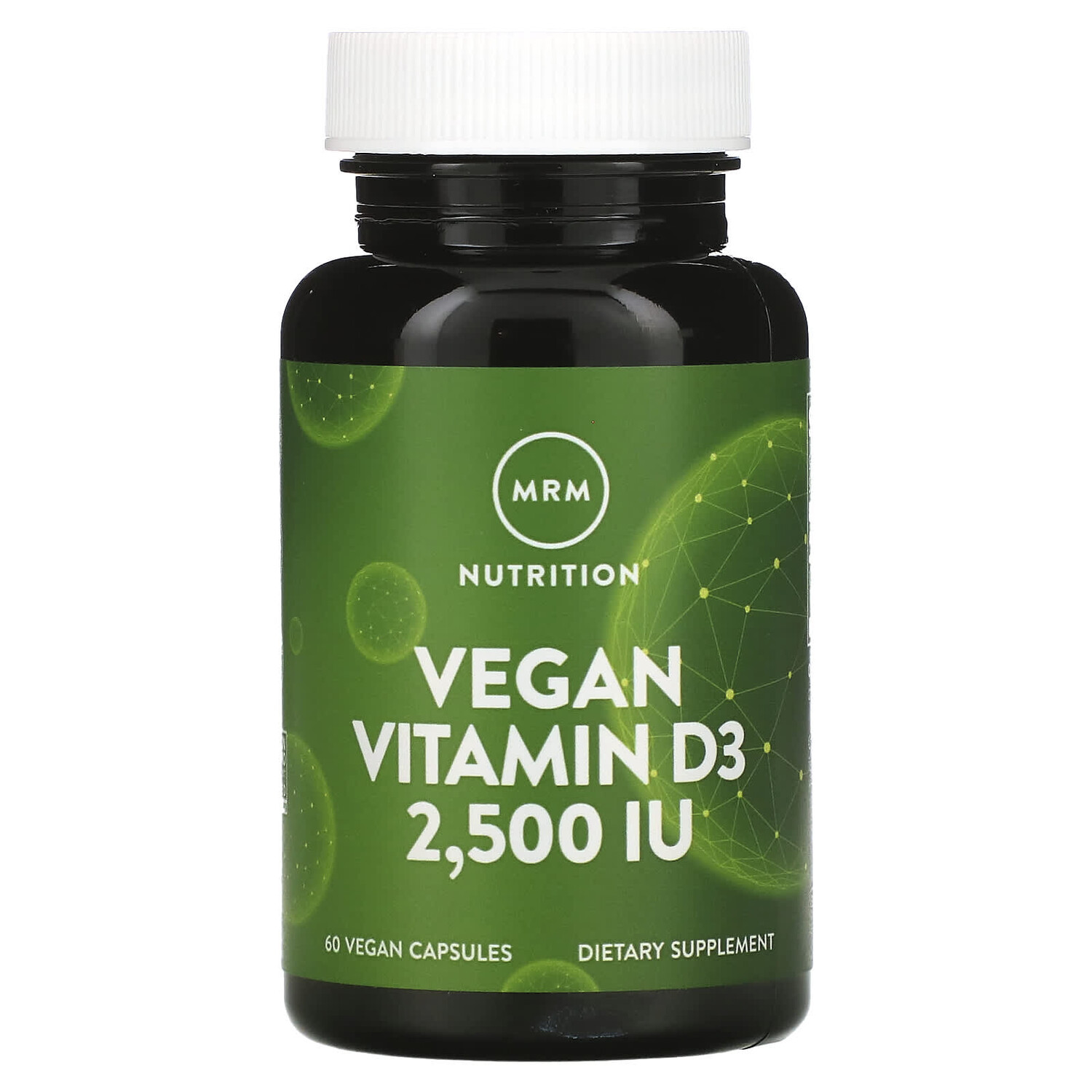 

Nutrition, витамин D3 для веганов, 2500 МЕ, 60 веганских капсул, MRM Nutrition