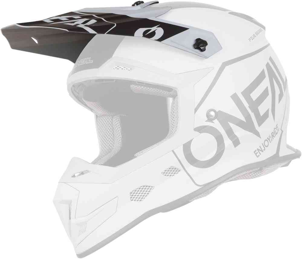 цена Щит для шлема Hexx 5Series Oneal, серый