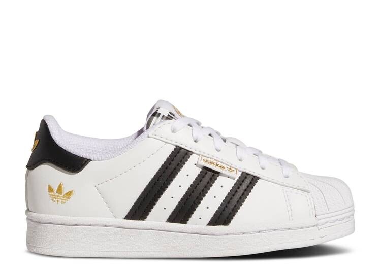 

Кроссовки Adidas SUPERSTAR LITTLE KID 'GRAPHIC POP - WHITE BLACK', белый