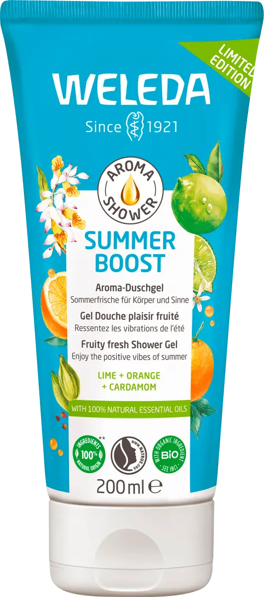 

Гель для душа Summer Boost 200мл Weleda