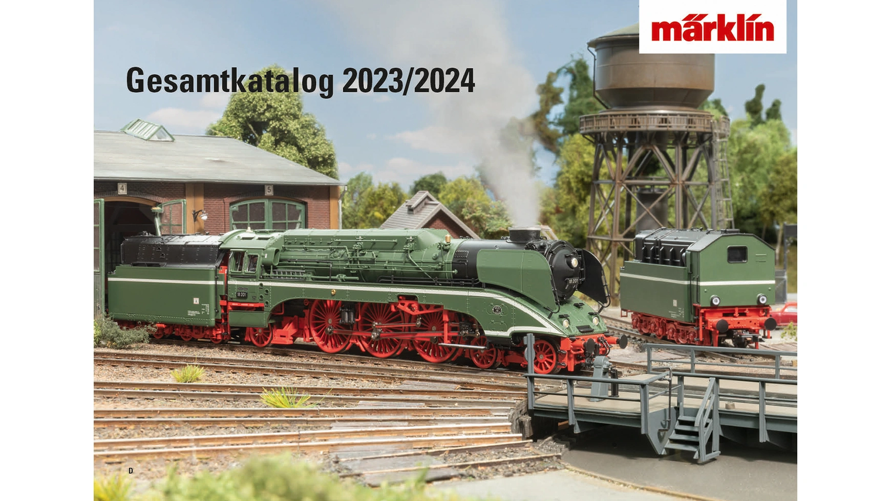 Каталог моделей железных дорог 2023/2024, немецкое издание Märklin