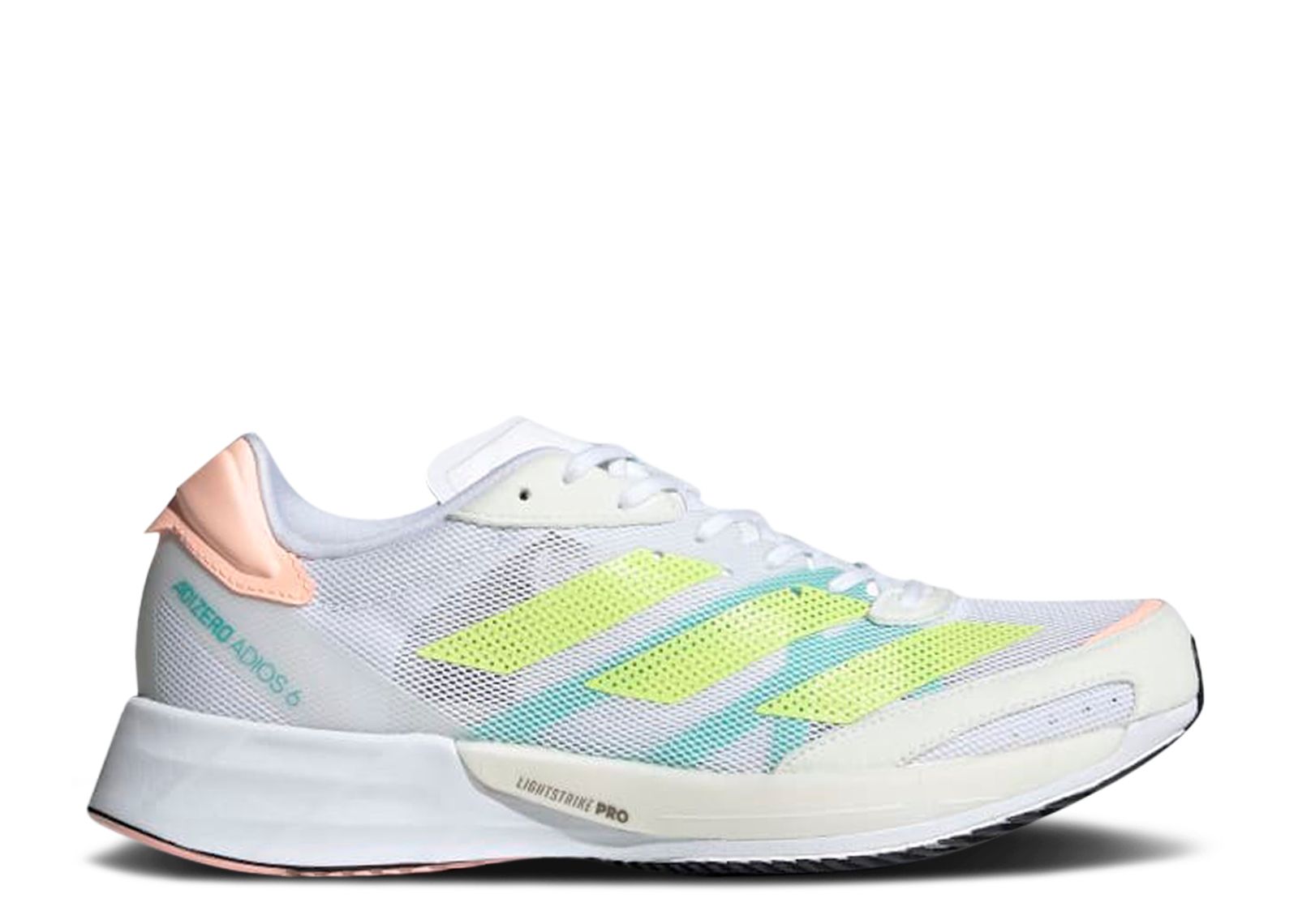 

Кроссовки adidas Wmns Adizero Adios 6 'White Pulse Lime', белый