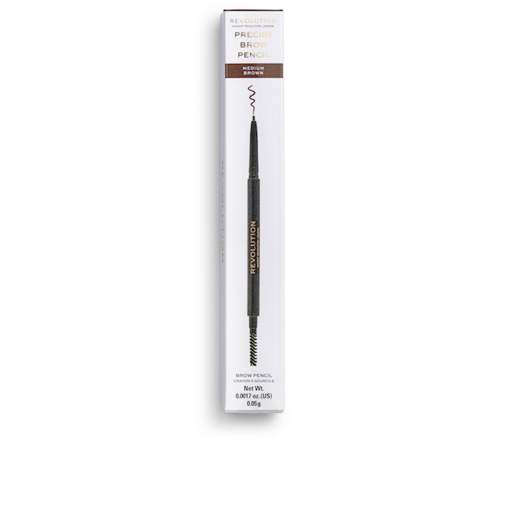 Подводка для глаз Precise brow pencil #light brown Revolution make up, 0,05 г, medium brown revolution make up набор для моделирования бровей light