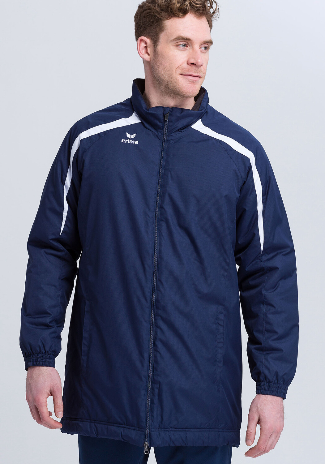 

Функциональная куртка erima Liga 2.0 Stadionjacke, цвет new navy/weiss