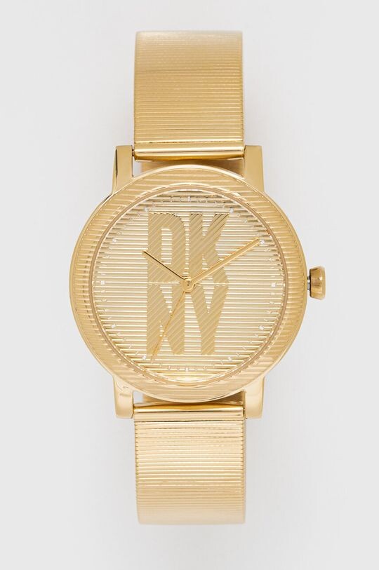 

Красивые часы DKNY, золотой