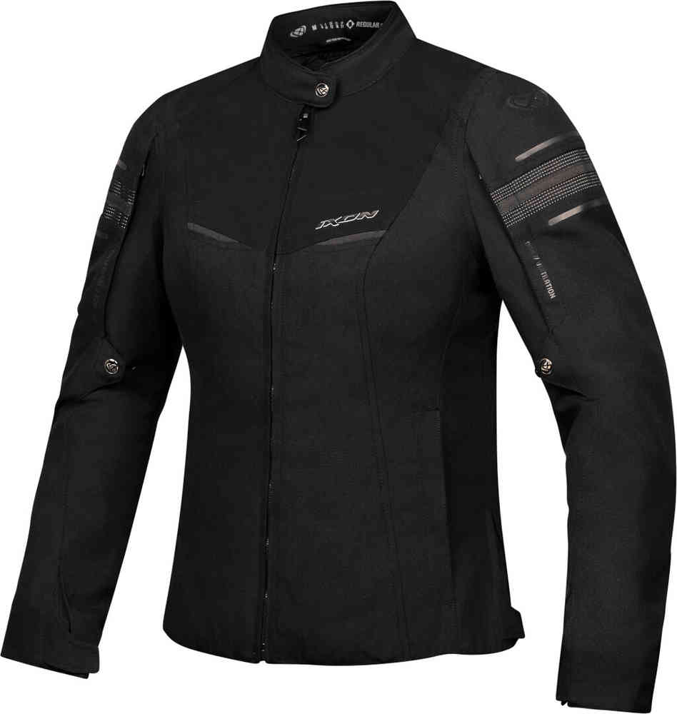 цена Водонепроницаемая женская мотоциклетная текстильная куртка Wilana Ixon, черный
