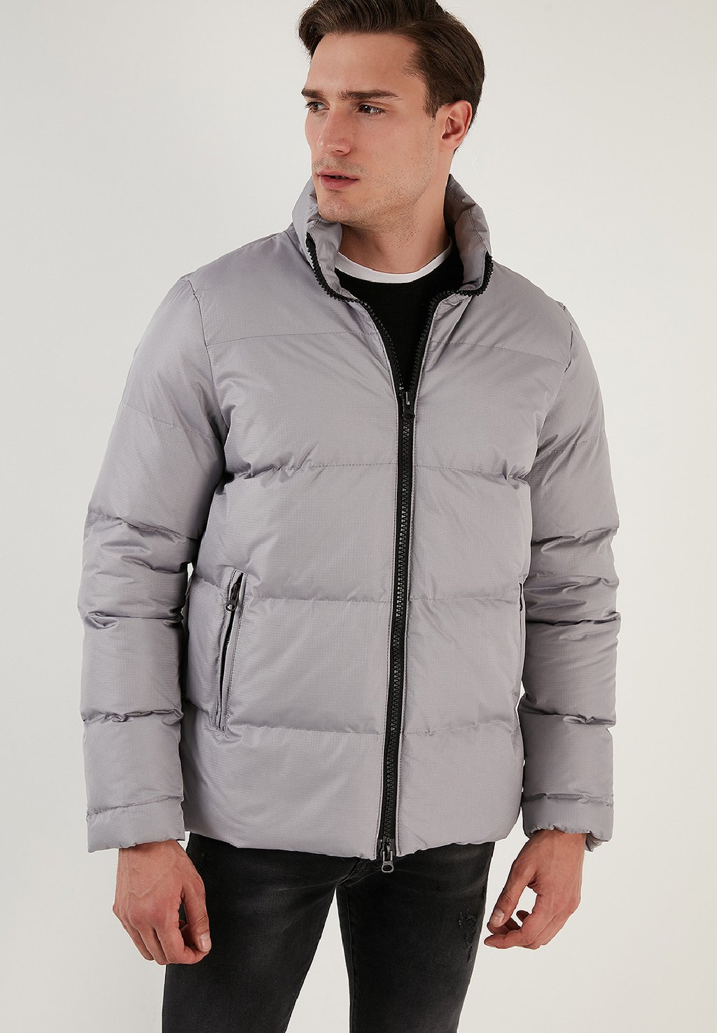 Зимняя куртка Regular Fit Buratti, цвет light grey