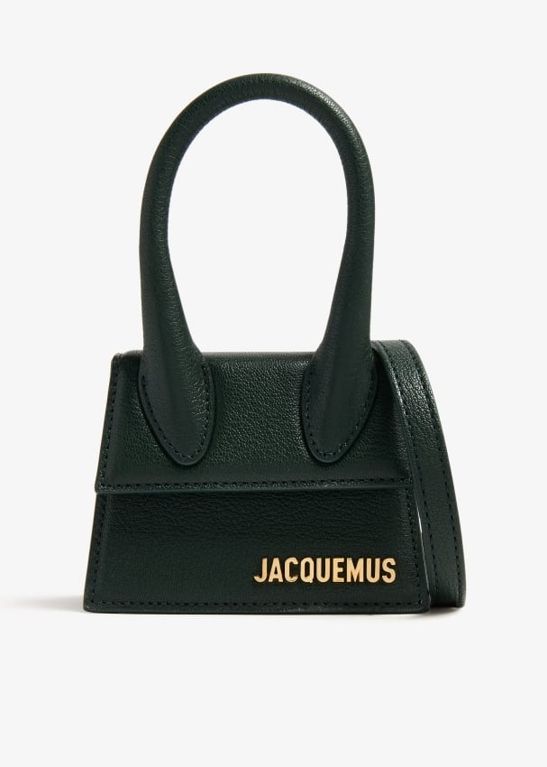 Сумка Jacquemus Le Chiquito, зеленый jacquemus мини сумка jacquemus le chiquito черный