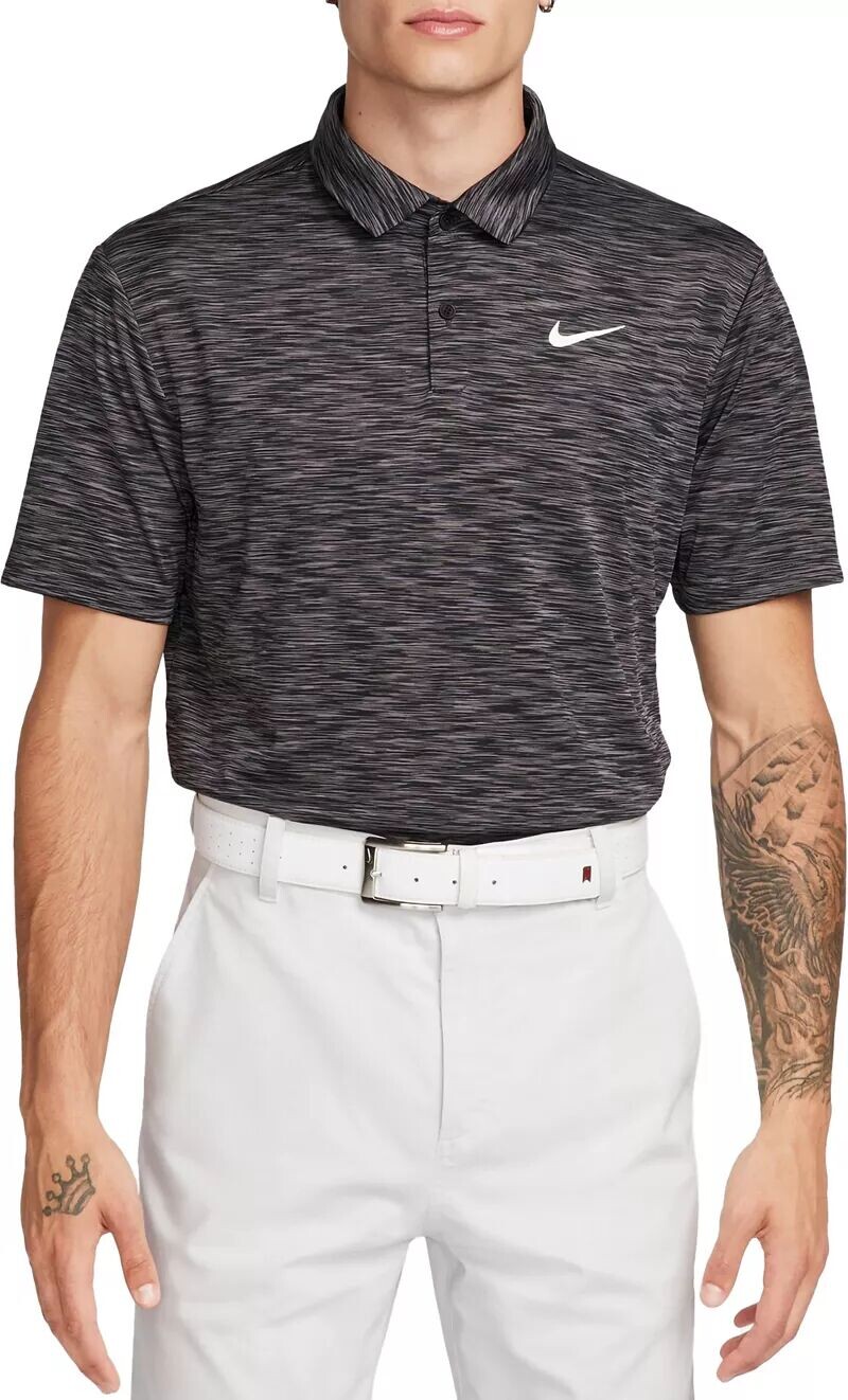

Мужская футболка-поло Nike Dri-FIT Tour, черный