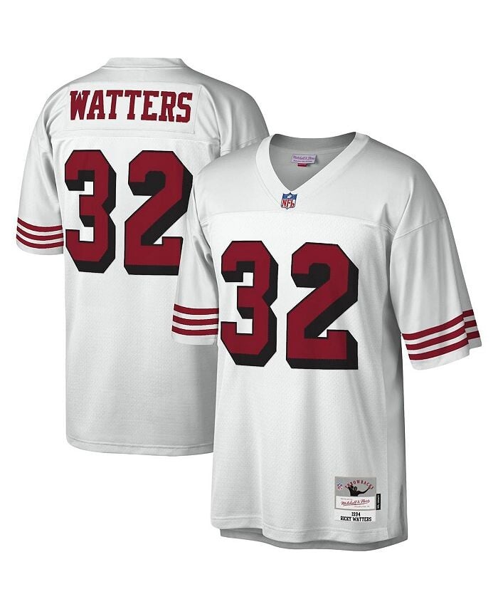 

Мужская белая майка Ricky Watters San Francisco 49ers Legacy Replica Mitchell & Ness, белый