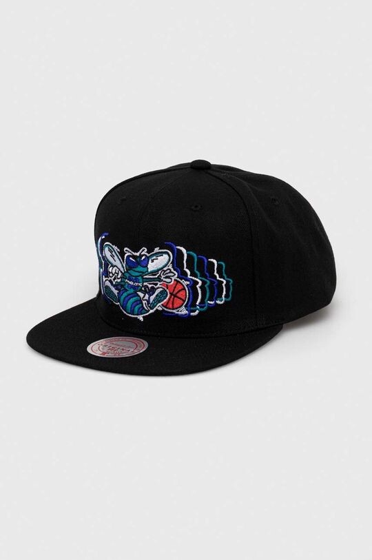 

Бейсбольная кепка CHARLOTTE HORNETS Mitchell&Ness, черный