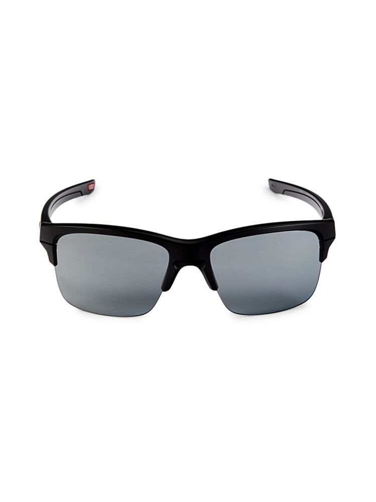 

Прямоугольные солнцезащитные очки 63MM Oakley, цвет Matte Black
