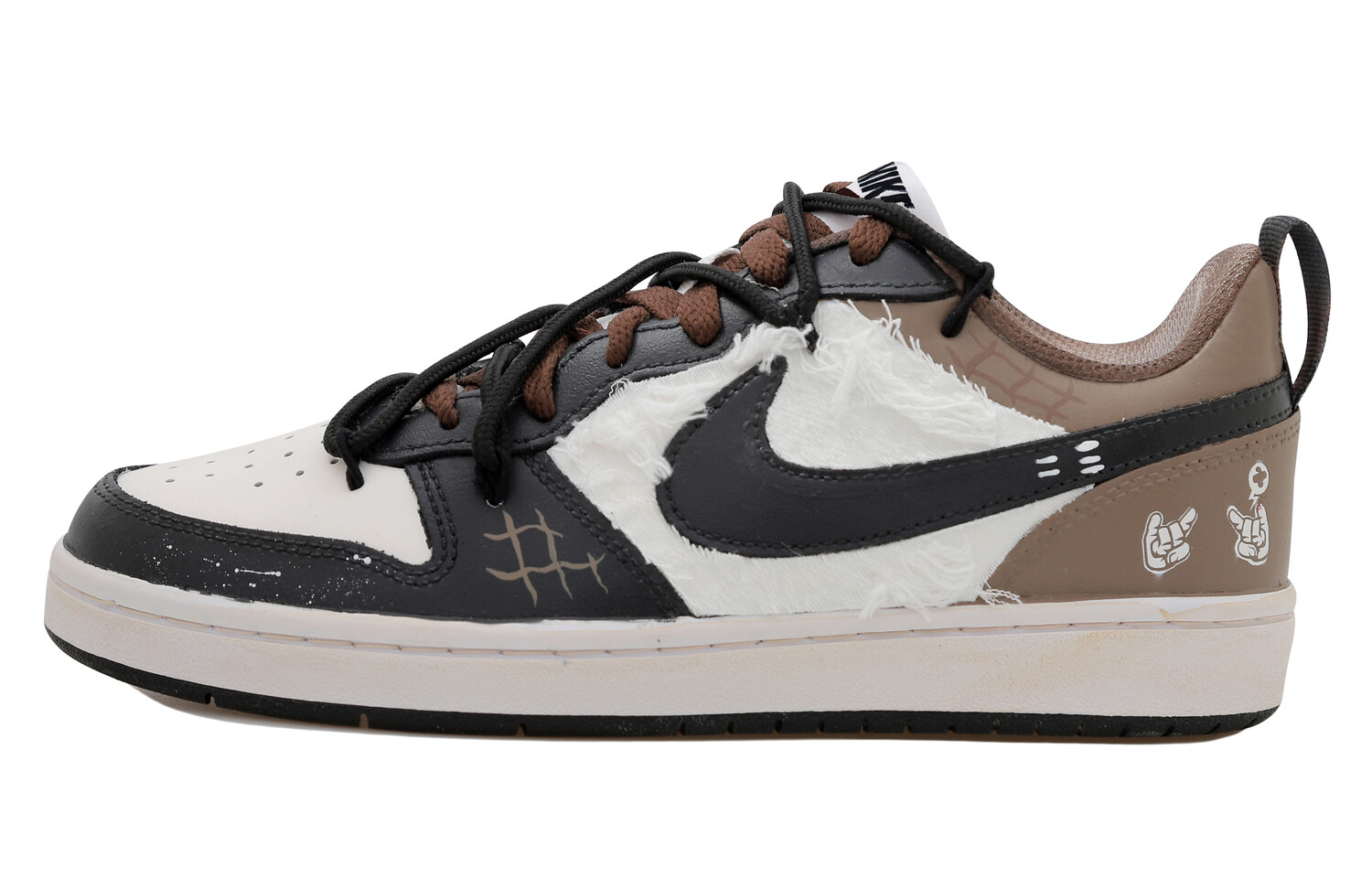 

Женские кроссовки для скейтбординга Nike Court Borough, Black