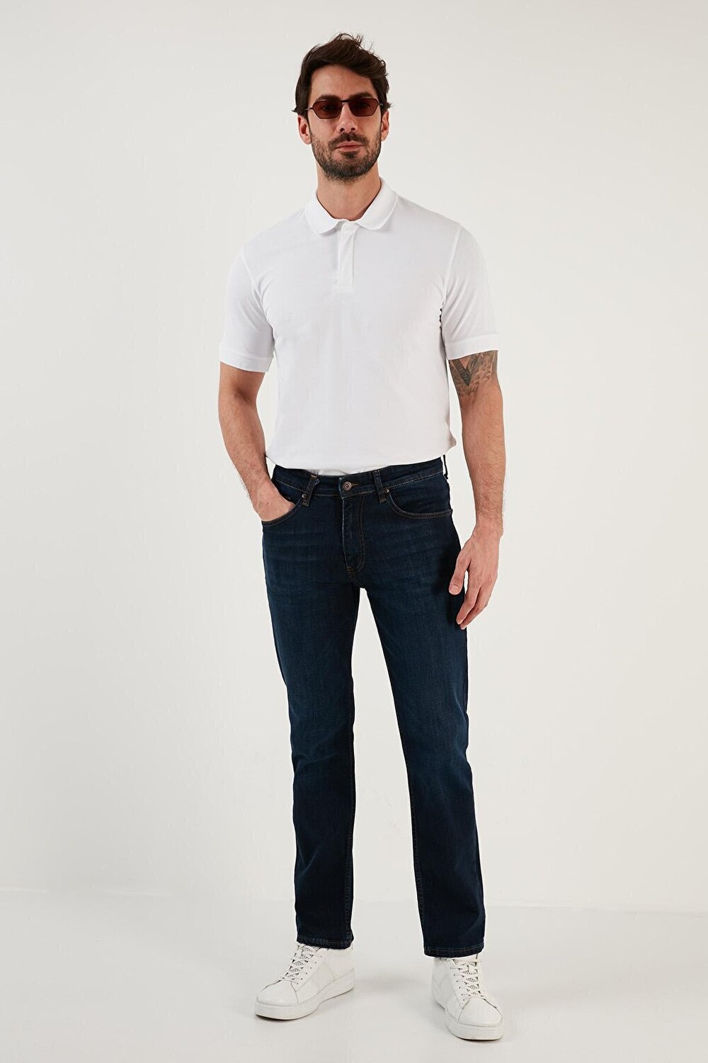 

Хлопковые джинсы с высокой талией Comfort Fit 4400M06TEXAS Buratti
