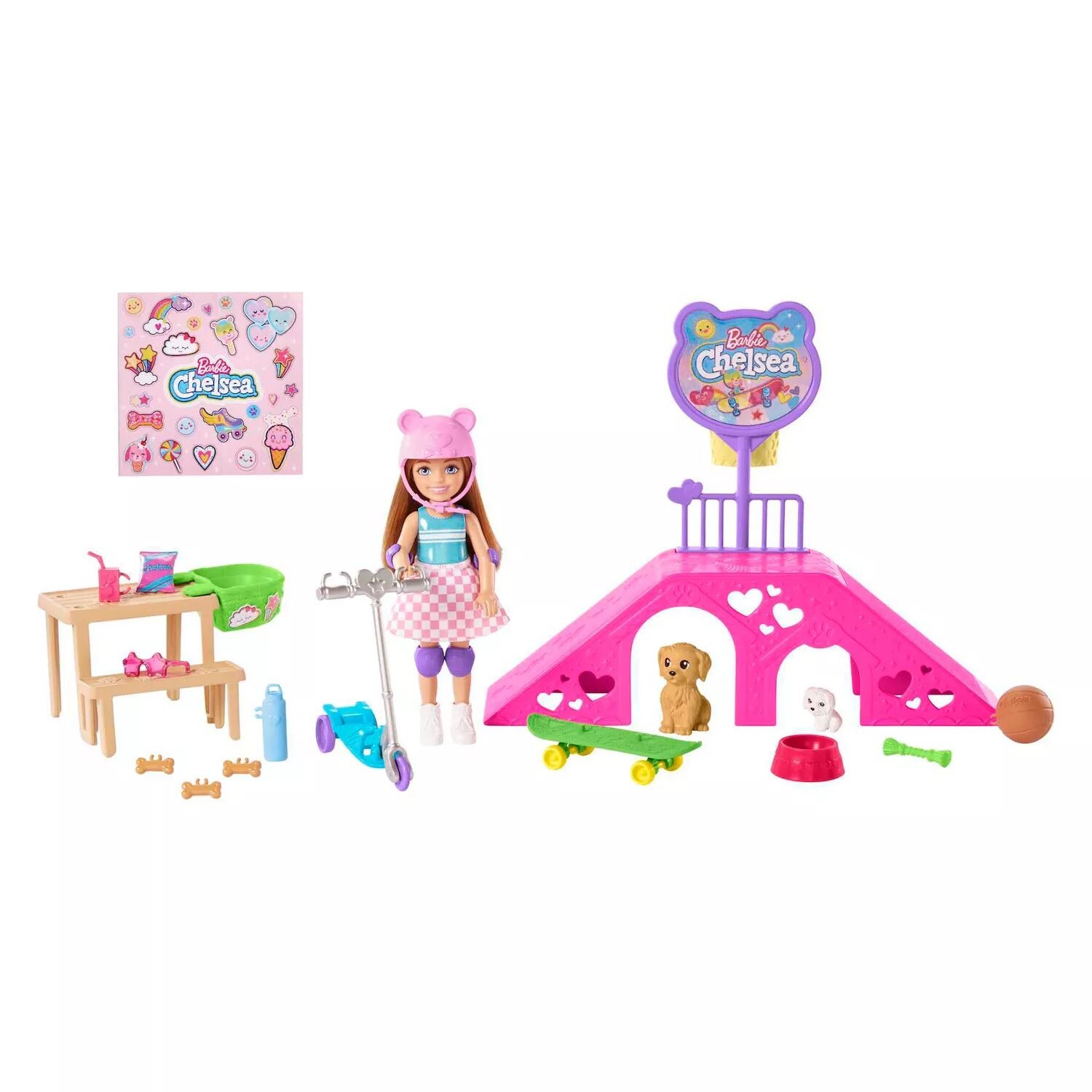 

Игровой набор «Кукла Барби Челси и скейтпарк» Barbie