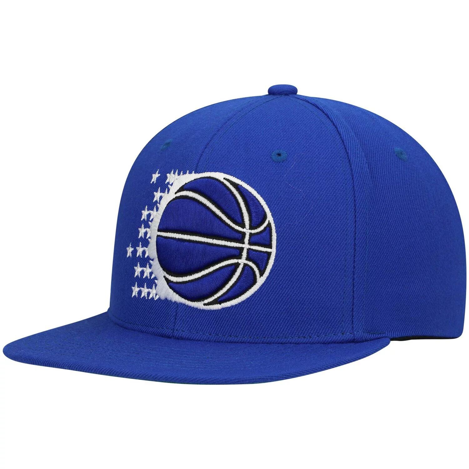 

Мужская кепка Mitchell & Ness Blue Orlando Magic Hardwood Classics Team Ground 2.0 Snapback