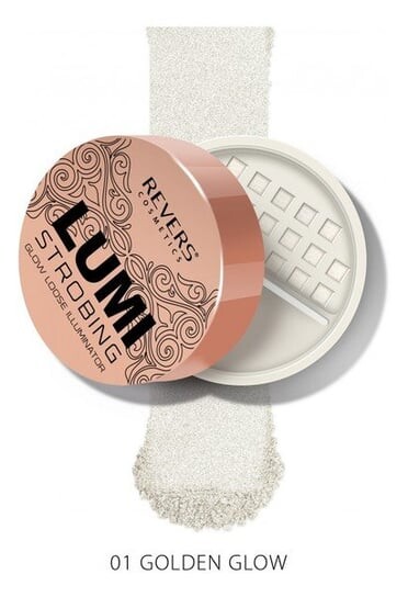 

Рассыпчатая пудра 1 Golden Glow, 8 г Revers, Lumi Strobing Glow Loose Highliter