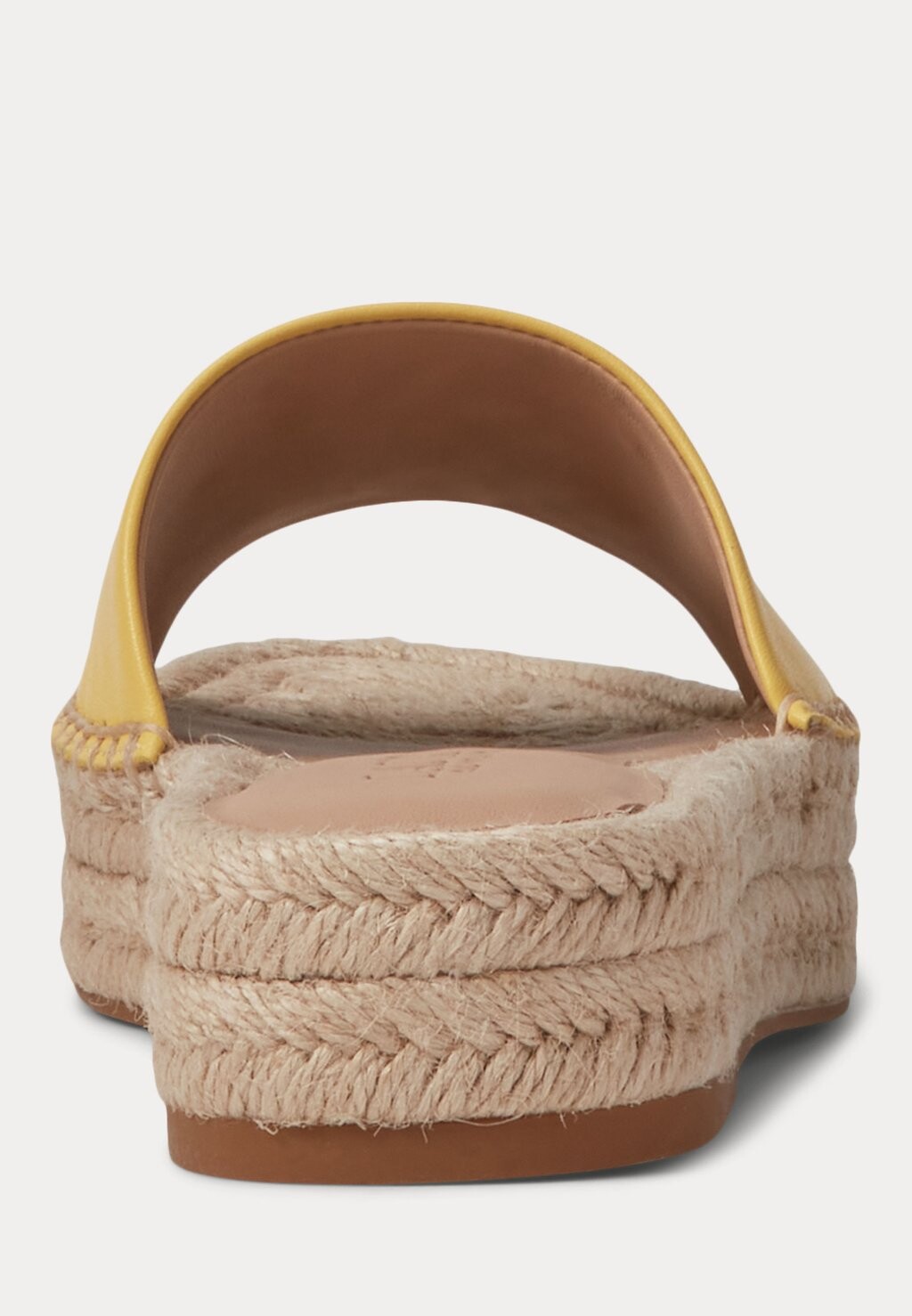 

Сандалии на плоской подошве PAYTON NAPPA LEATHER ESPADRILLE Ralph Lauren, желтый