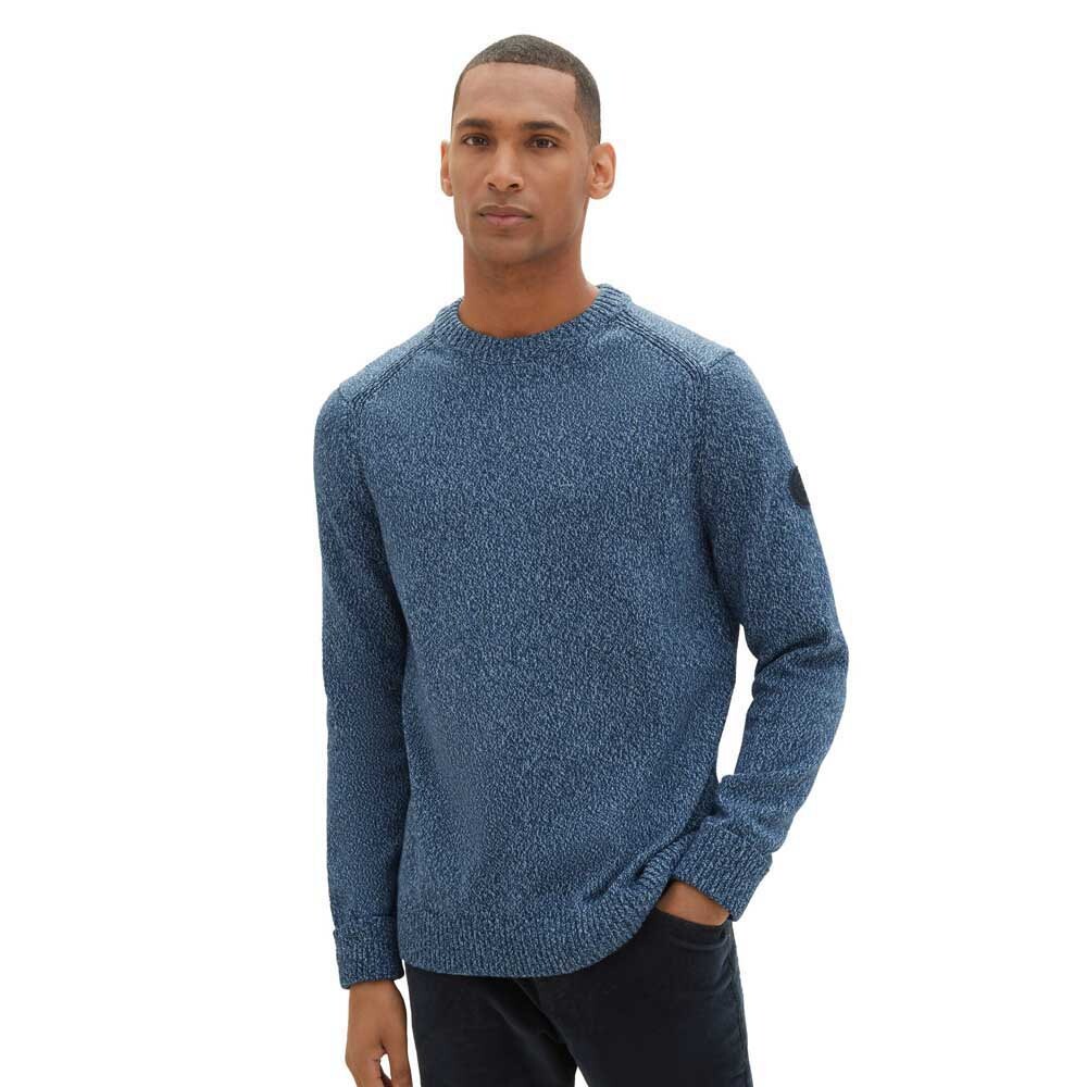 

Свитер Tom Tailor 1038246 Multicolor Knit Crew Neck, синий