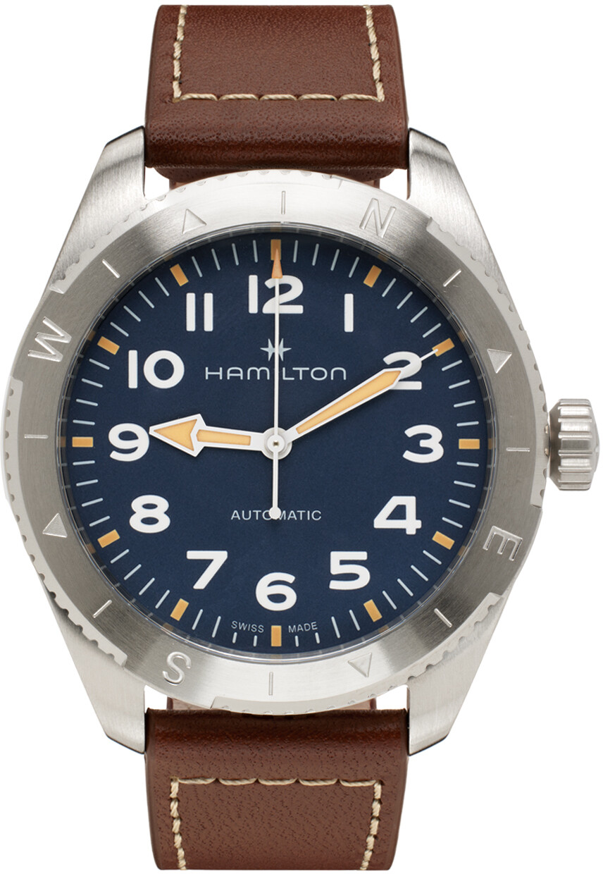 

Коричневые автоматические часы Expedition Hamilton