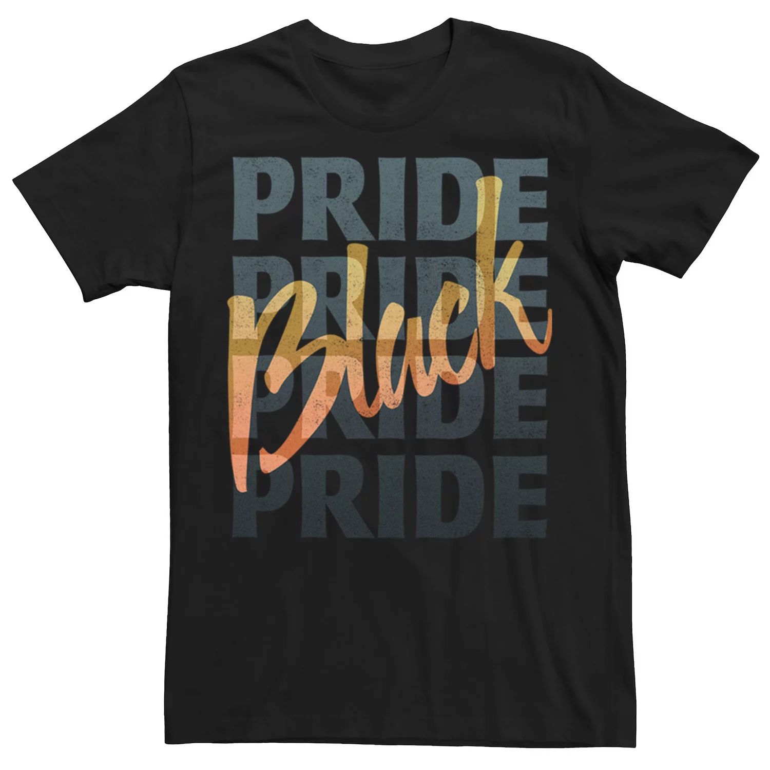 цена Мужская черная футболка с надписью Pride Licensed Character