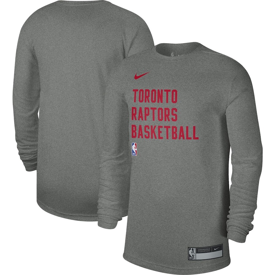 

Футболка с длинным рукавом Nike Toronto Raptors, серый