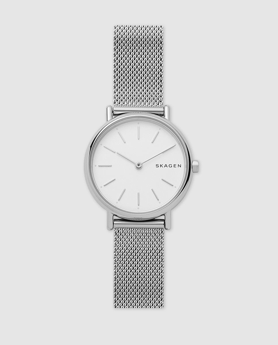 Skagen Signatur SKW2692 Женские часы со стальной сеткой Skagen, серебро