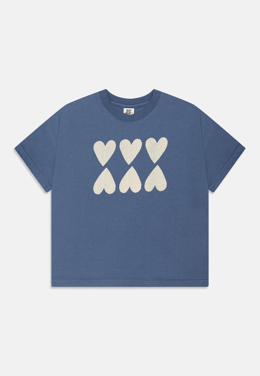 

Футболка с принтом HEART UNISEX Jelly Mallow, цвет blue