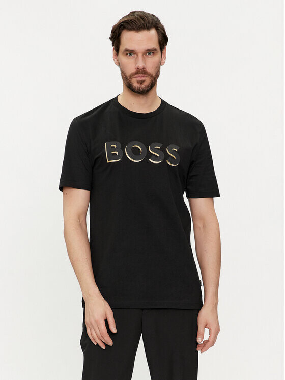 

Футболка стандартного кроя Boss, черный