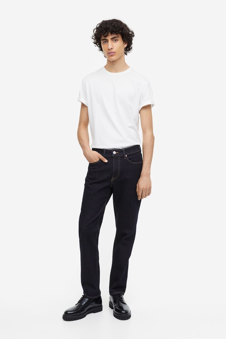 Прямые джинсы стандартного кроя H&M цена и фото
