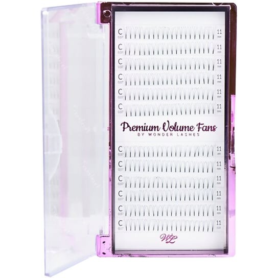 

Ресницы Premium 4D Volume Fans D, 11 мм Wonder Lashes, WonderLashes