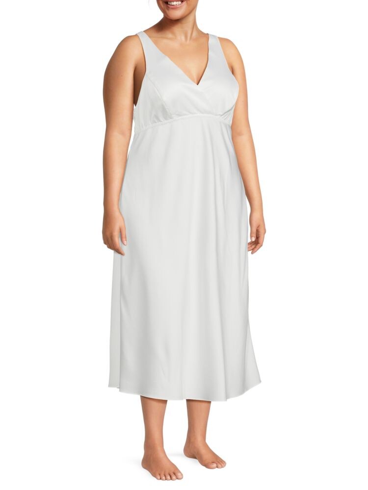 

Вечернее платье Plus Surplice Rya Collection, слоновая кость, Черный