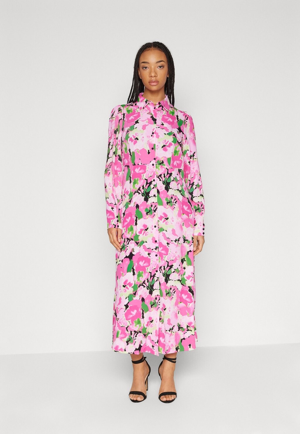 

Платье-блузка YASVIOLO DRESS, цвет carmine rose/violo print