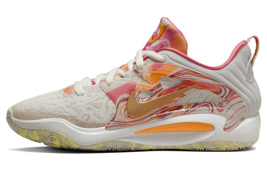 

Кроссовки мужские баскетбольные Nike KD 15, коричневый / золотой