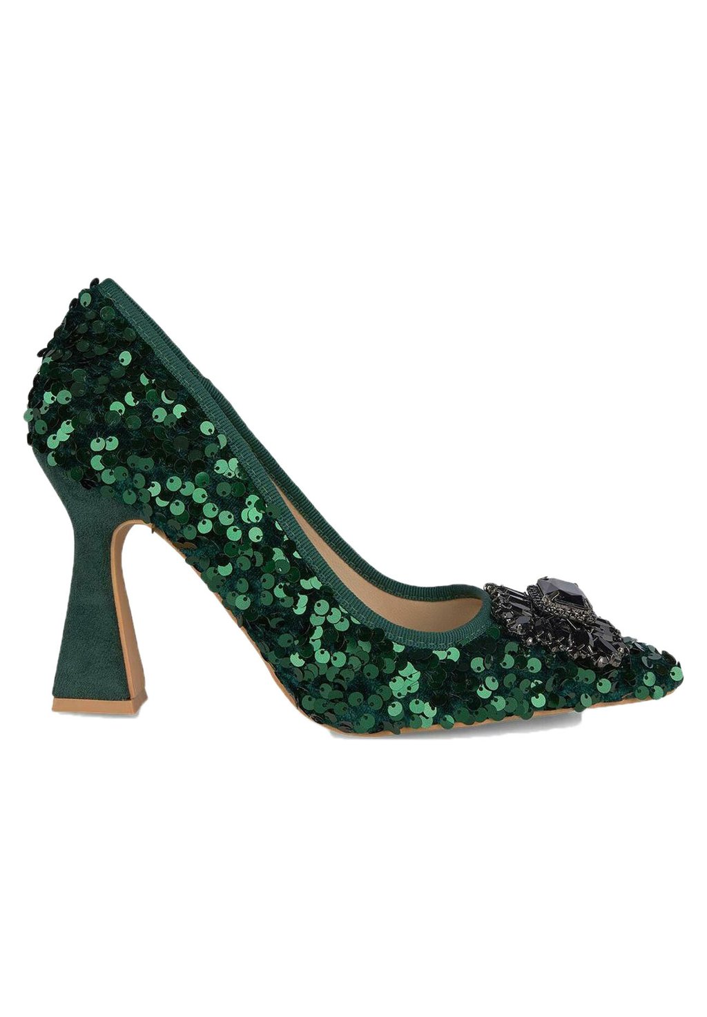 Высокие туфли Alma en Pena, зеленый туфли alma en pena зеленый