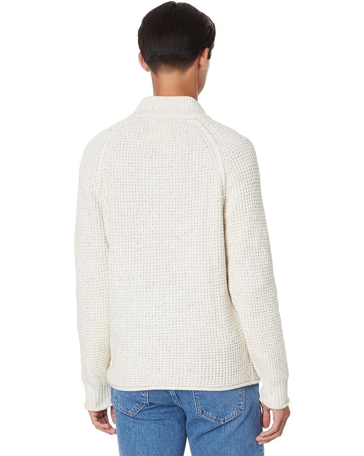 Свитер Lucky Brand Nep Mock Neck Sweater, цвет Whisper White Tweed свитер lucky brand crew neck sweater цвет tinsel