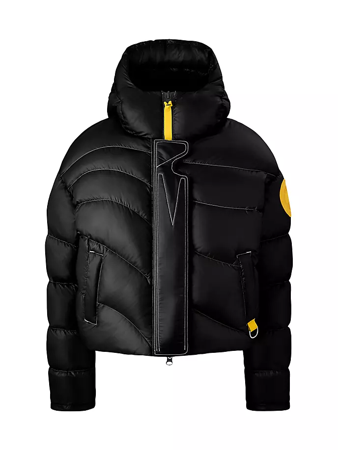 

Двусторонняя укороченная куртка-пуховик Canada Goose x Pyer Moss Wave Canada Goose, черный