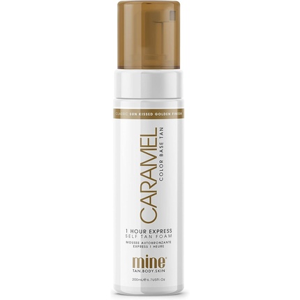 

MineTan Medium Fake Tan Mousse Caramel 1 Hour Express Автозагар Мусс 200 мл Minetan Body.Skin