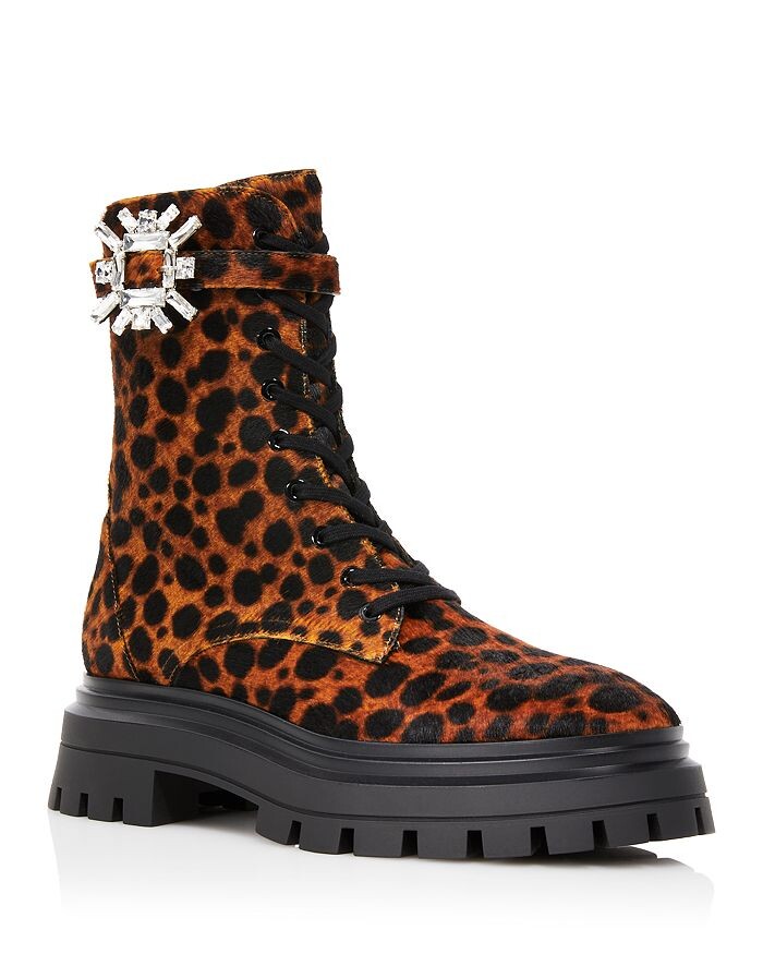 

Женские армейские ботинки Crystal Nova Buckle Bedford Stuart Weitzman