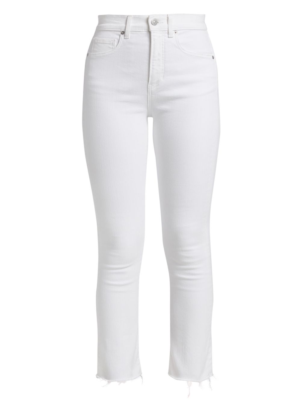 Укороченные расклешенные джинсы Carly Kick Veronica Beard, белый расклешенные джинсы carly со средней посадкой veronica beard цвет sierra blue