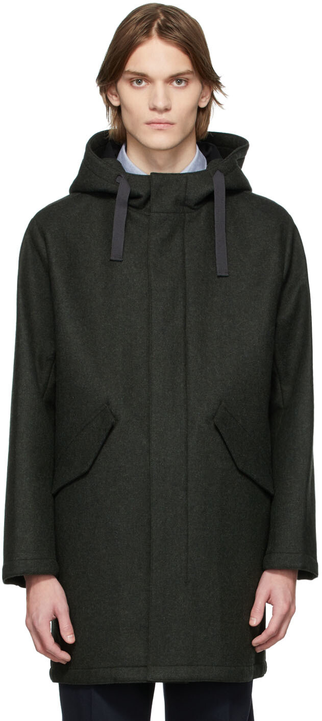 

Черная парка Benoit A.P.C.