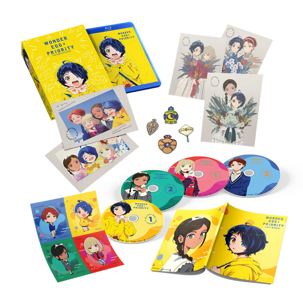 

Blu-Ray диск Wonder Egg Priority Limited Edition Blu-ray/DVD