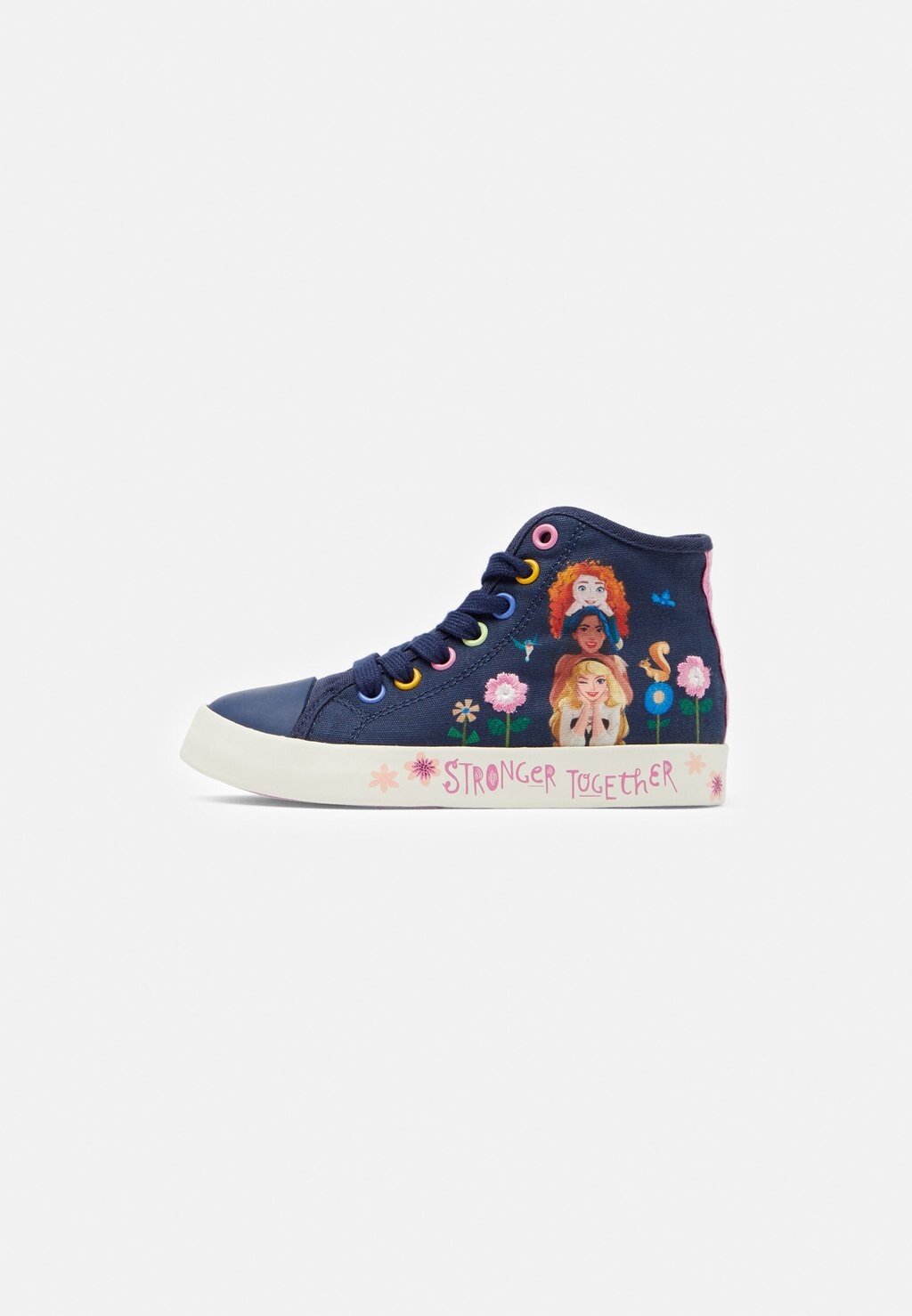 

Высокие кроссовки Disney Princess Ciak Girl Geox, цвет navy